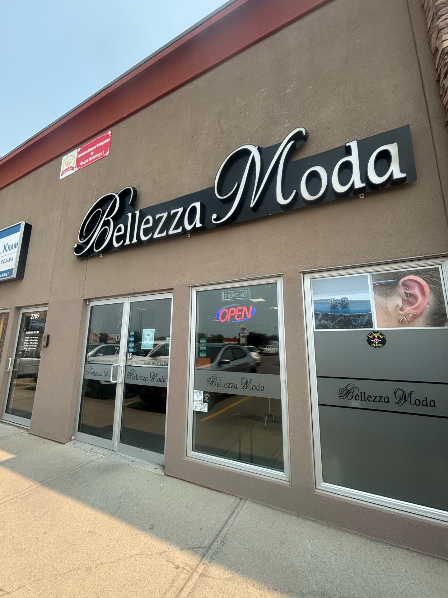 Bellezza Moda East Regina exterior at 2707 Quance St